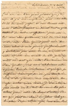 Lot #229 Napoleon: Marie Louise: ?I?d so love to be present while you?re bombarding Algiers that must be very amusing? - Image 1
