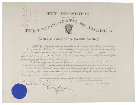 Lot #75 William McKinley Signed Document - Image 2
