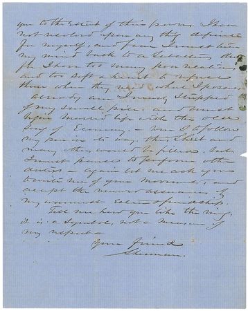 Lot #392 William T. Sherman: “A pretty, perky young miss has been in waiting…I will be married in just seven hours” - Image 3