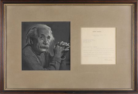 Lot #169 Albert Einstein - Image 1
