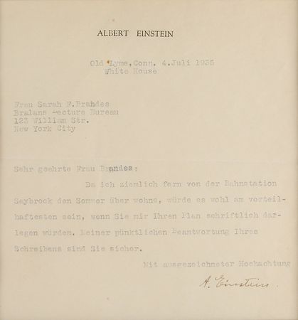 Lot #169 Albert Einstein - Image 2