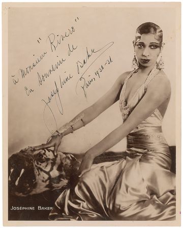 Lot #857 Josephine Baker: An exotic portrayal of the Parisian diva - Image 1
