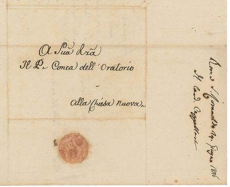 Lot #202 Pope Gregory XVI Handwritten Letter Signed - Image 2
