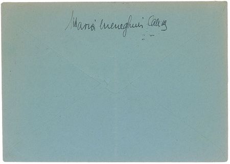 Lot #726 Maria Callas Signed Photograph - Image 3