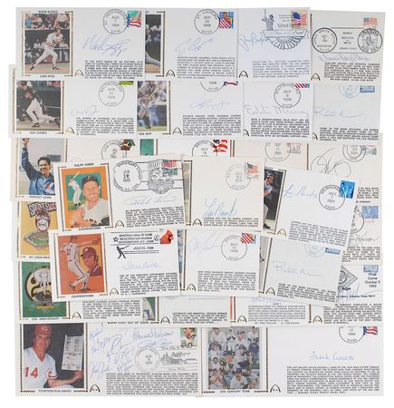 Lot #990 Baseball Commemorative Covers - Image 1