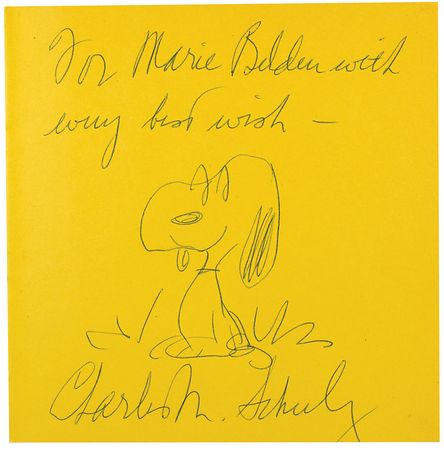 Lot #616 Charles Schulz Book - Image 1