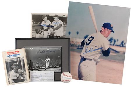 Lot #1025 Ted Williams Group Lot - Image 2