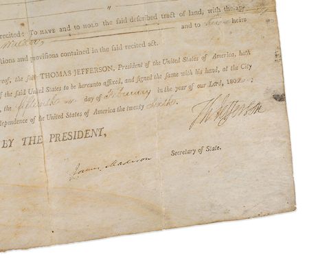 Lot #4 Thomas Jefferson and James Madison: Jefferson and Madison reward a Canadian widow who aided Ethan Allen and Benjamin Franklin - Image 2