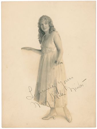 Lot #939 Mary Miles Minter Signed Photograph - Image 2