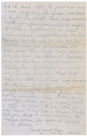 Lot #411 Civil War Handwritten Letter Signed - Image 4