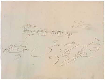 Lot #745 Clara Schumann: The great classical pianist quotes from her husband?s work - Image 2
