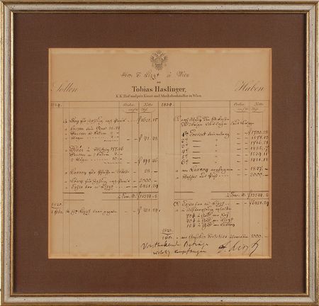 Lot #733 Franz Liszt Signed Document - Image 1