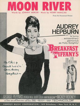 Lot #881 Audrey Hepburn Sheet Music - Image 1