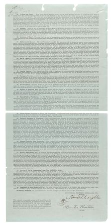Lot #930 Buster Keaton Signed Document - Image 3