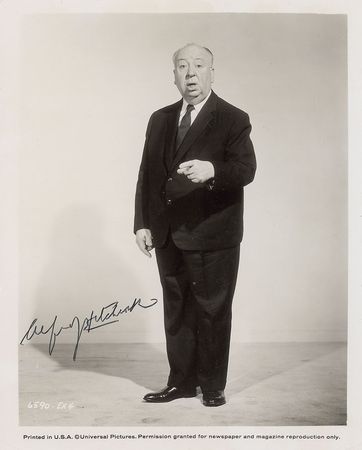 Lot #885 Alfred Hitchcock Signed Photograph - Image 2
