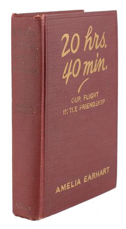 Lot #453 Amelia Earhart Book - Image 2