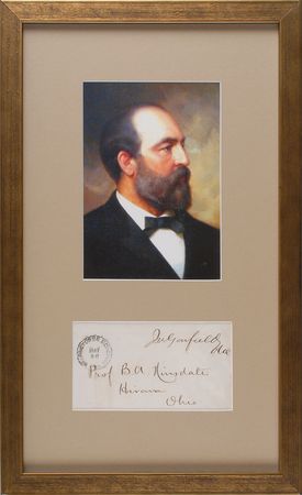 Lot #30 James A. Garfield Free Frank - Image 2