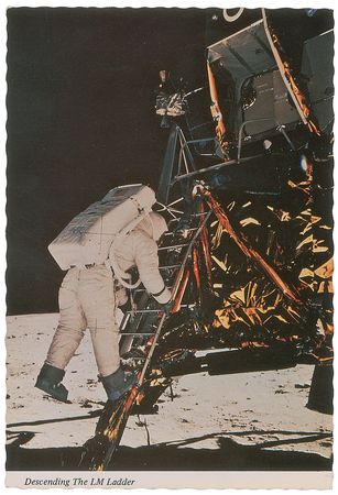 Lot #480 Neil Armstrong Postcard - Image 2