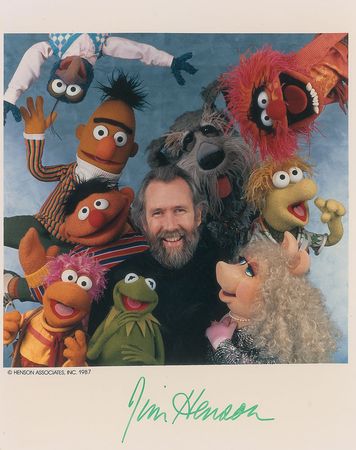 Lot #928 Jim Henson Signed Photograph - Image 1