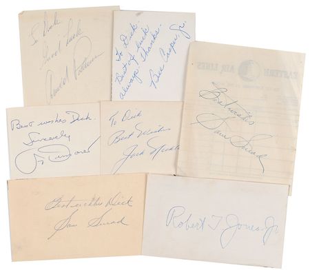 Lot #967 Golf: Golf legends highlighted by Bobby Jones and Jimmy Demaret - Image 2