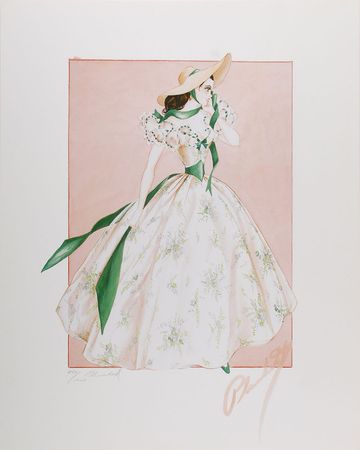 Lot #894 Walter Plunkett: Limited edition suite of Gone With the Wind’s costume designs - Image 2