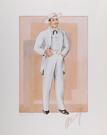 Lot #894 Walter Plunkett: Limited edition suite of Gone With the Wind’s costume designs - Image 6