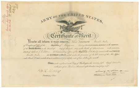 Lot #14 James K. Polk: Honoring distinguished