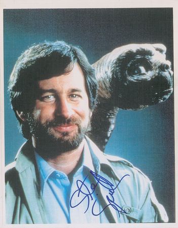 Lot #952 Steven Spielberg Signed Photograph - Image 1