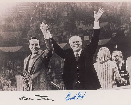 Lot #108 Gerald Ford and Bob Dole - Image 2