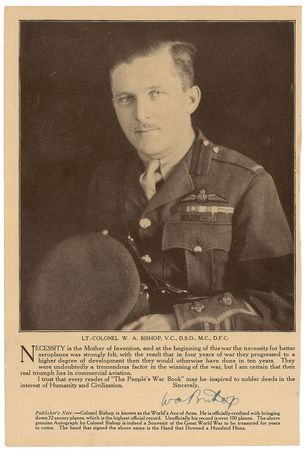 Lot #408 William A. Bishop - Image 1