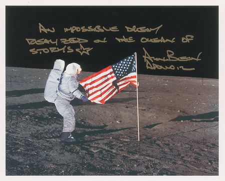 Lot #512 Alan Bean Signed Photograph - Image 2