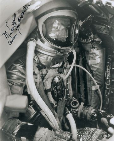 Lot #503 Scott Carpenter Signed Photograph - Image 2