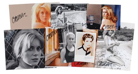 Lot #916 Catherine Deneuve Signed Photograph - Image 2