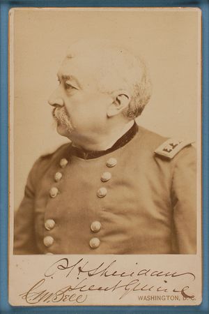 Lot #391 Philip H. Sheridan Signed Photograph - Image 2