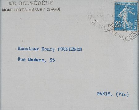 Lot #739 Maurice Ravel Typed Letter Signed - Image 3