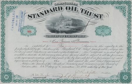 Lot #156 John D. Rockefeller: Early stock in the nation’s first monopoly—Standard Oil - Image 2