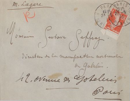 Lot #566 Auguste Rodin Signed Letter - Image 3