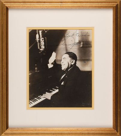 Lot #812 Fats Waller Signed Photograph - Image 1