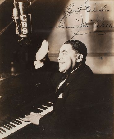 Lot #812 Fats Waller Signed Photograph - Image 2