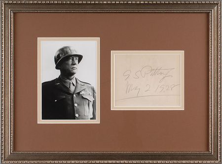 Lot #388 George S. Patton Signature - Image 1