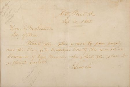 Lot #22 Abraham Lincoln: Joseph Cosey Handwritten Letter Signed - Image 2