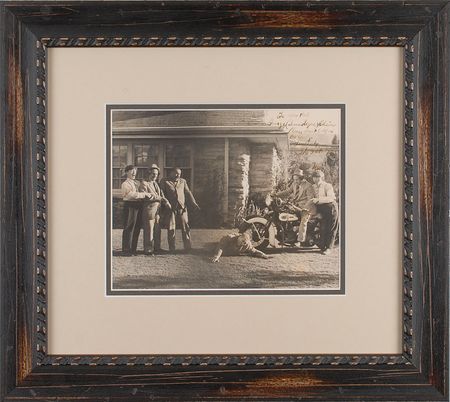 Lot #897 Three Stooges: Moe Howard Signed Photograph - Image 1