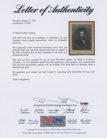Lot #17 Abraham Lincoln: Lincoln, true to his intention to heal the country, frees a prisoner - Image 3