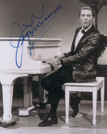 Lot #841 Jerry Lee Lewis Signed Photograph - Image 1