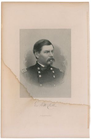 Lot #434 George B. McClellan Signature - Image 3