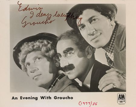 Lot #935 Groucho Marx - Image 2