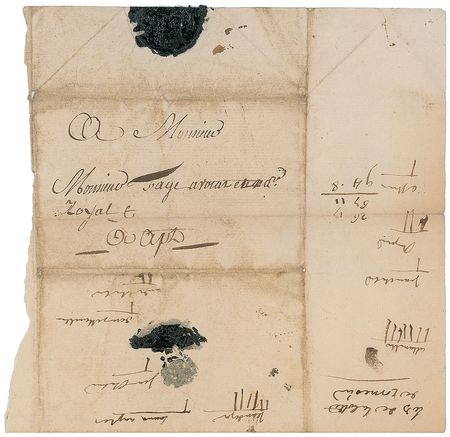 Lot #662 Marquis de Sade: Scarce letter by the notorious French writer - Image 3