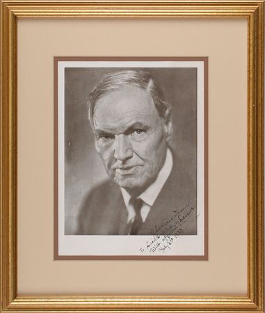 Lot #134 Clarence Darrow: Piercing oversized 1933 portrait of Darrow - Image 1