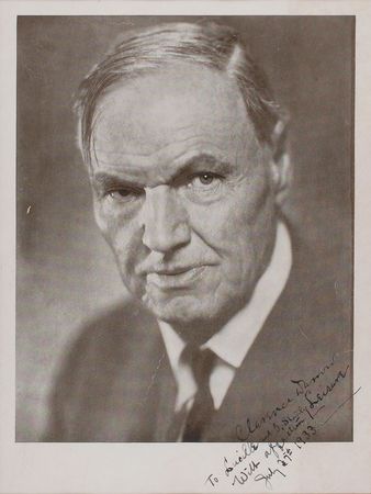 Lot #134 Clarence Darrow: Piercing oversized 1933 portrait of Darrow - Image 2