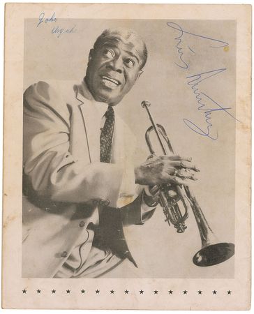 Lot #814 Louis Armstrong Program - Image 1